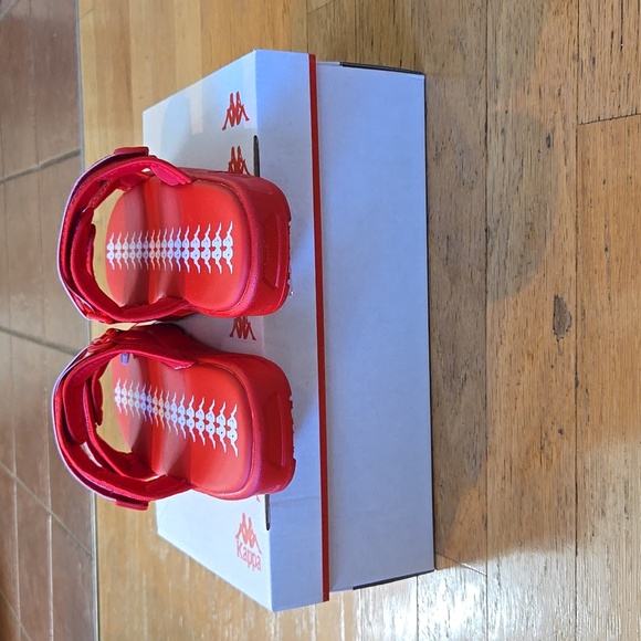 NIB KAPPA 222 BANDA ASTER 1 Red /White Unisex Adult's Size 10 - Picture 5 of 8